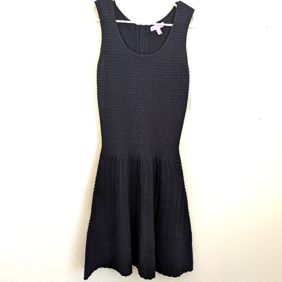 Lilly Pulitzer Dresses & Skirts - Lilly Pulitzer metallic knit jersey fit and flare sleeveless dress